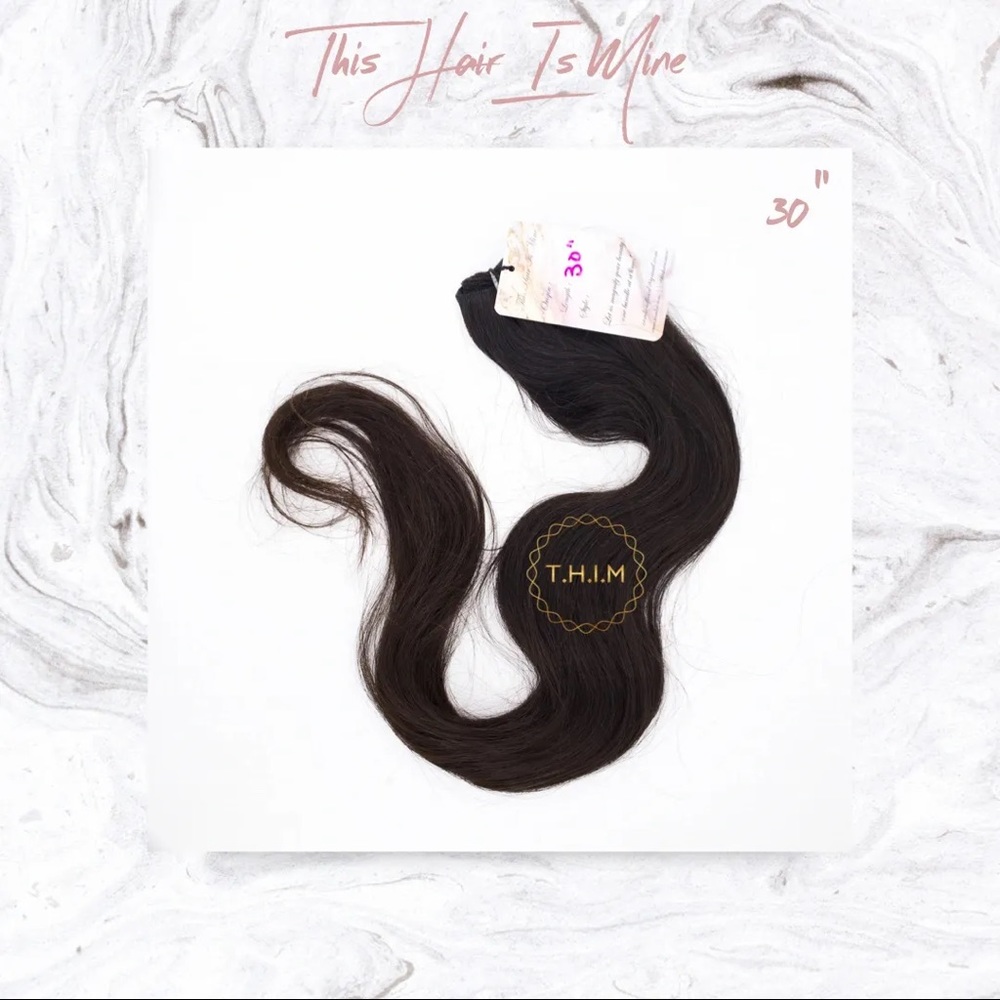 3 Bundles of 30inch Raw Indian Hair